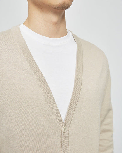 Mimaike Essential V-ringad stickad kofta